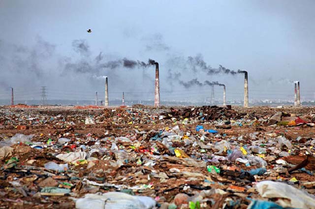 Hình ảnh ô nhiễm môi trường 1